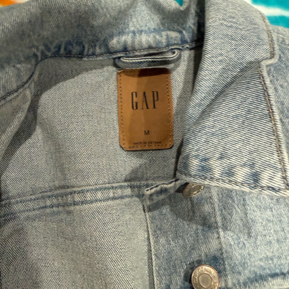 GAP Faded Blue Denim Jacket